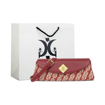 MACK JODAER Synthetic Leather Shoulder Bag, Crossbody Bag Women's Burgundy