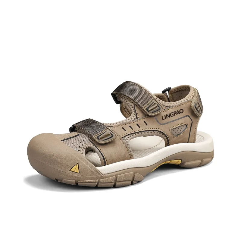 LINGPAO Abrasion Resistant Breathable Slip Resistant River Trekking Shoes Men's-7