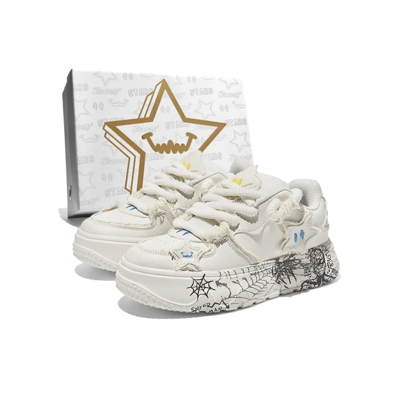 Stateof Stars Anti Slip Wear Resistant Low Top Skateboard Shoes Unisex-7
