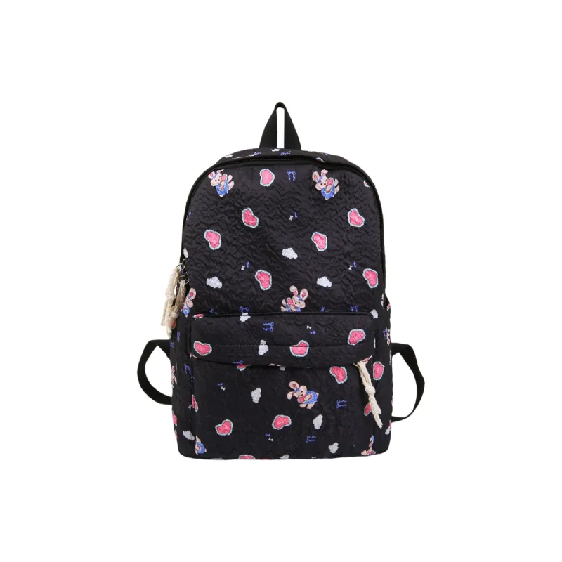 Parker Bear Nylon Backpack Regular Women's Multicolor-6