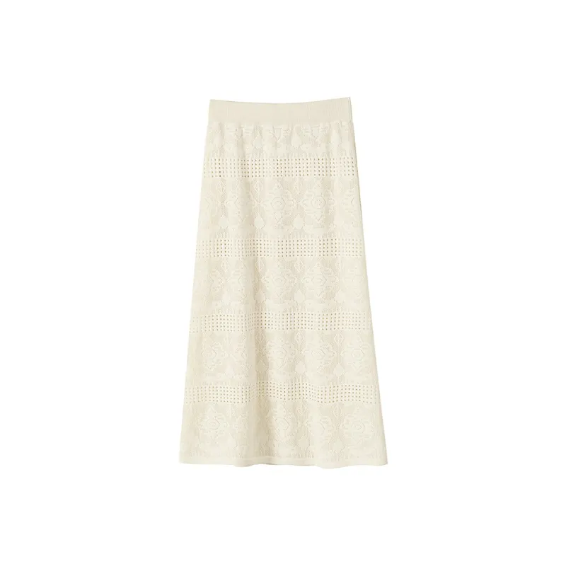 XIMENG Two Piece Skirt Sets Women's-3