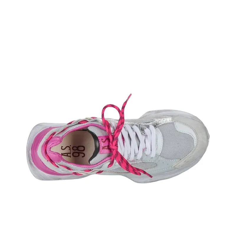 AirStep LOWCOLOR Abrasion Resistant Low Top Casual Shoes Women's Silver-5