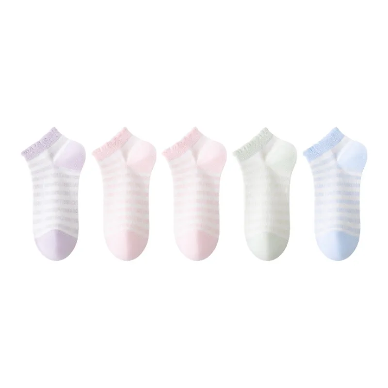 MIIOW No Show Socks Women's 5 Pack-6