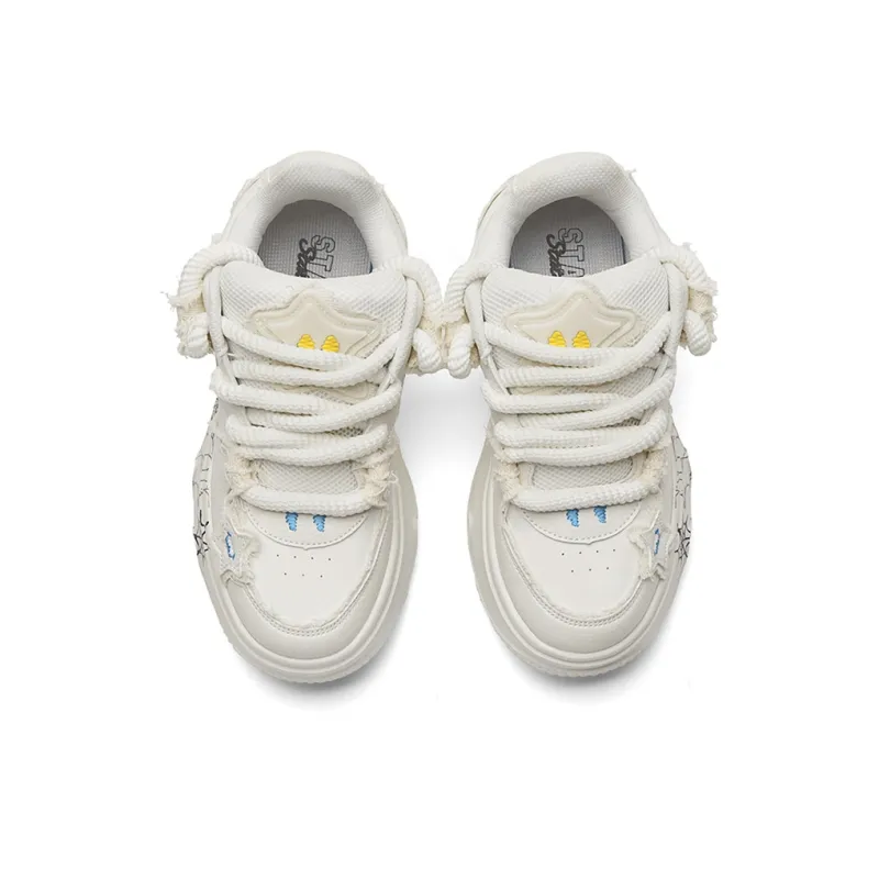 Stateof Stars Anti Slip Wear Resistant Low Top Skateboard Shoes Unisex-10