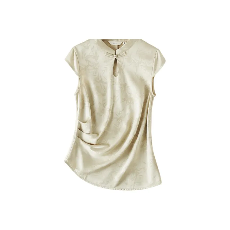 IHIMI Shirts Women's Cyan-1