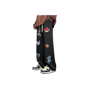 SUNSETMONENT Knitted Sweatpants Unisex