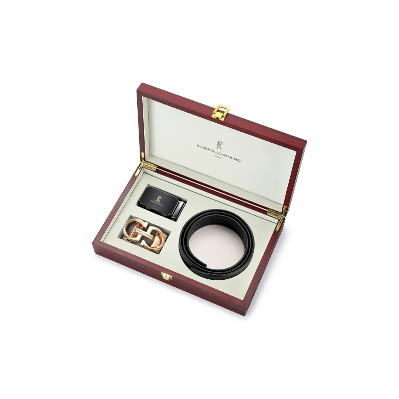 ROBERTA DI CAMERINO Cow Leather Belts Men's 3.5cm-0