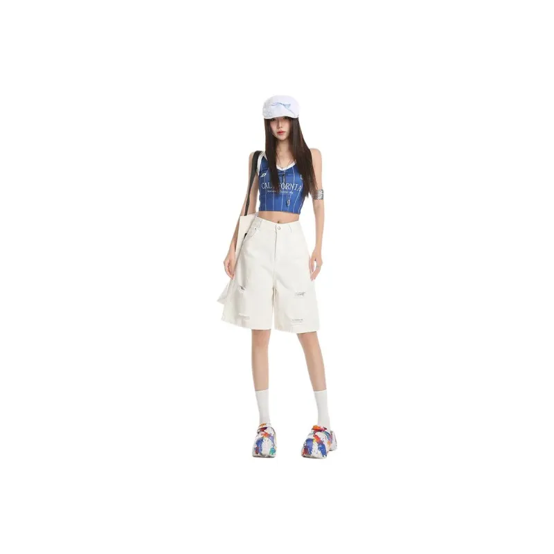Ordifen Denim Shorts Women's-4