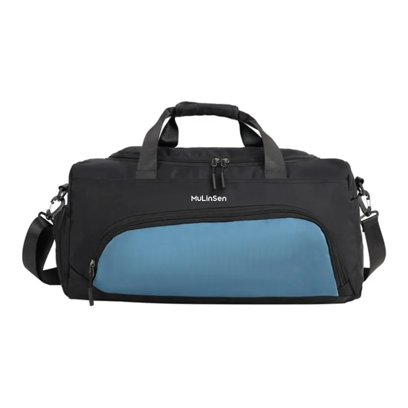 Mulinsen Polyester One Shoulder Handbag, Travel Bag Unisex Multicolor-5