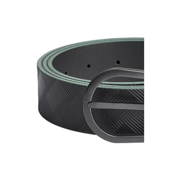 MONTBLANC Leather Belts Unisex Green 3.5CM-1
