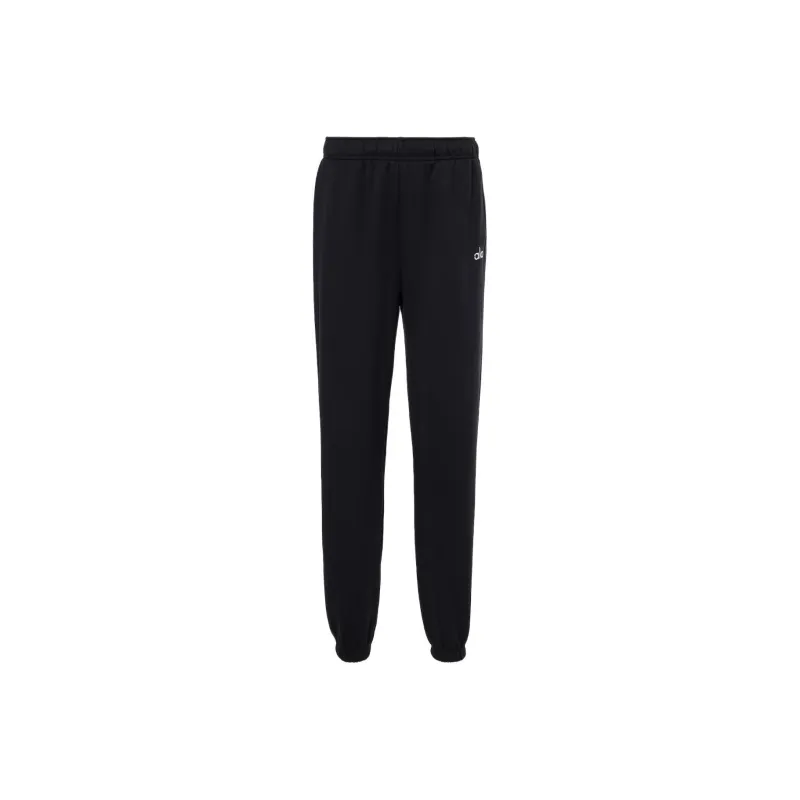 Alo Yoga Knitted Sweatpants Women's Black-0