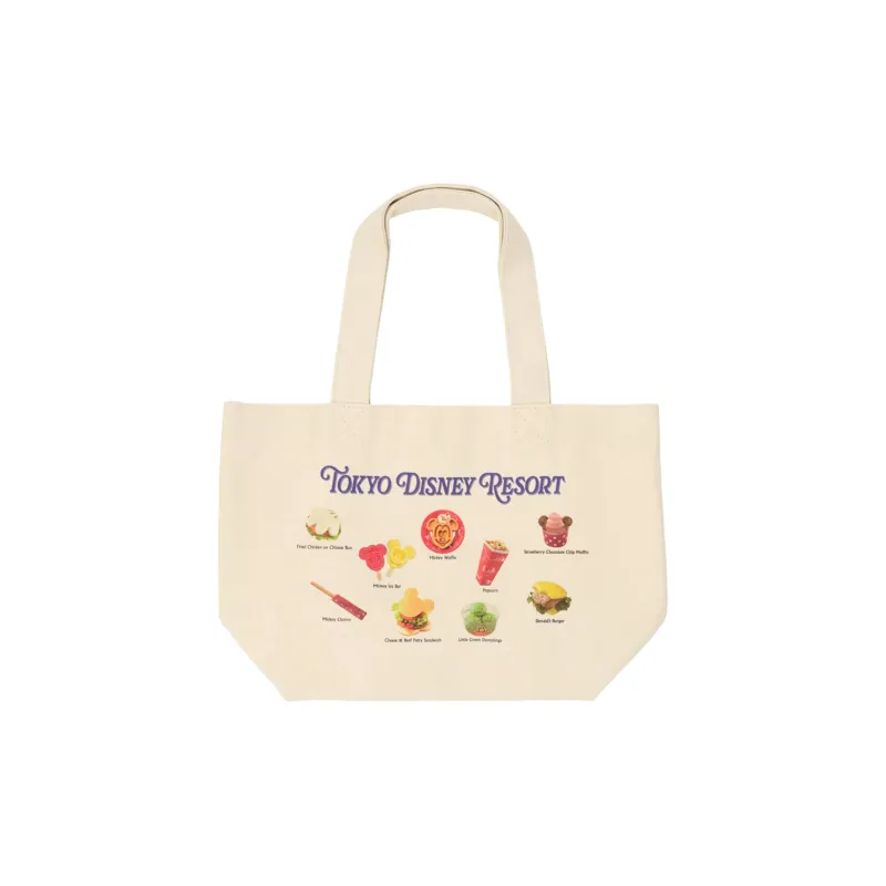 Disney Polyester Tote Bag, Shopping Bag, Handbag Women's Beige-0