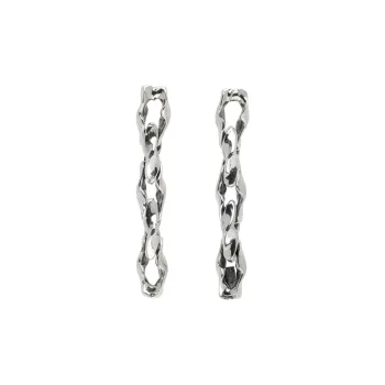 EMANUELE BICOCCHI 925 Sterling Silver Earrings Men's Silver