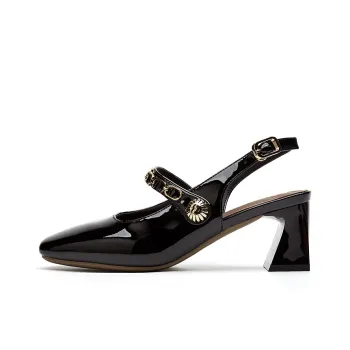 Rich Birds Chunky Heel High Heels Women's