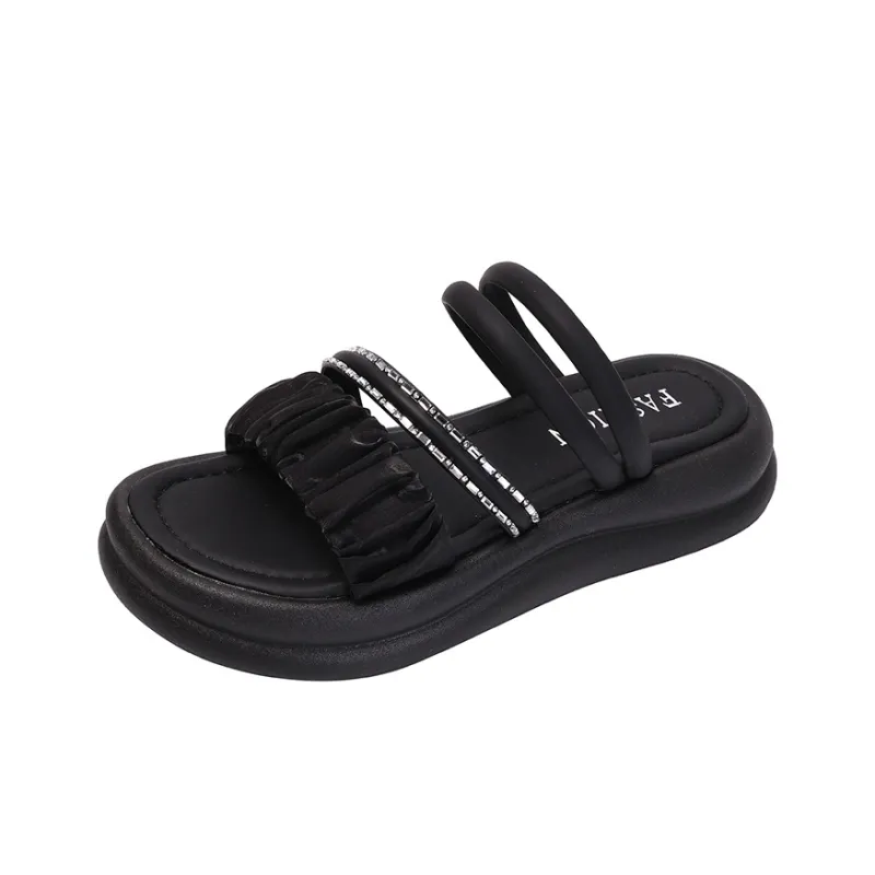 WUJI Slip Resistant Odor Resistant Slide Slippers Women's-0
