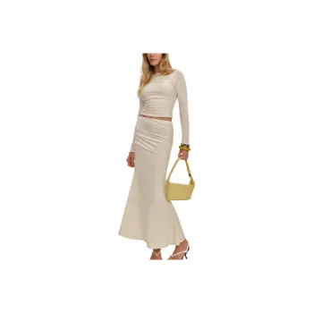 REFORMATION Emi Knit Two Piece Skirt Set Women's