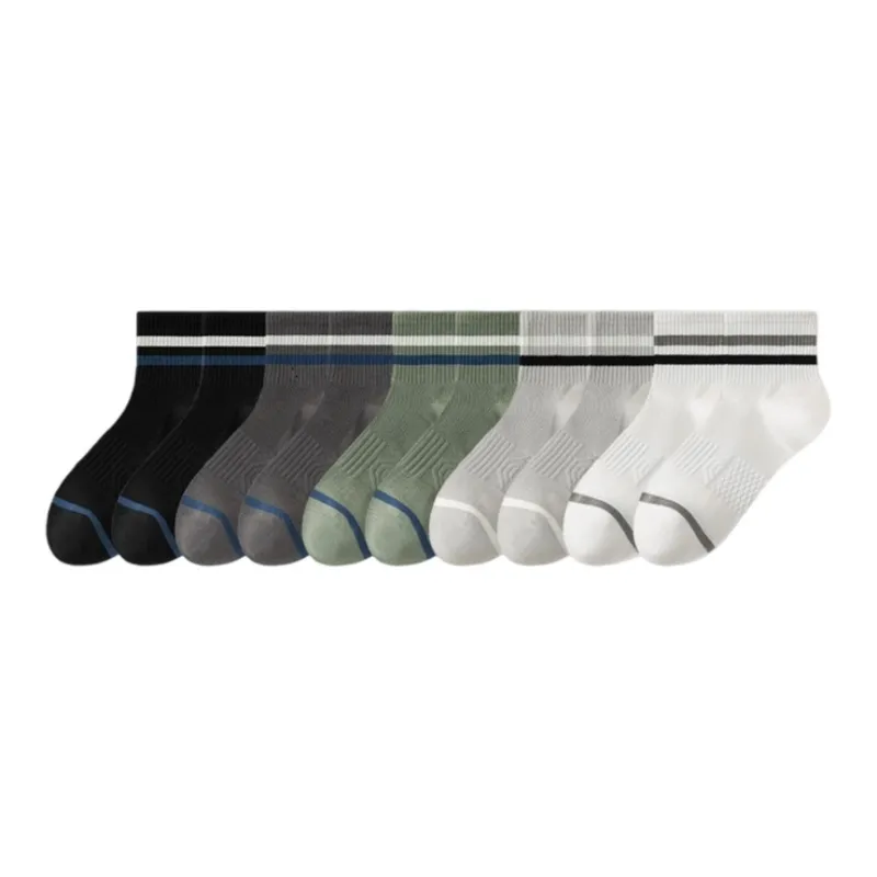 7 SEVFUN Mid Calf Socks Men's Combo Set-30