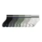 2 Black+2 Dark Gray+2 Pine Green+2 Light Gray+2 White