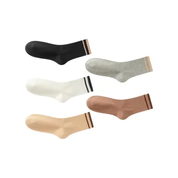 The Temptation Of The Muse Mid Calf Socks Women's 5 Pack