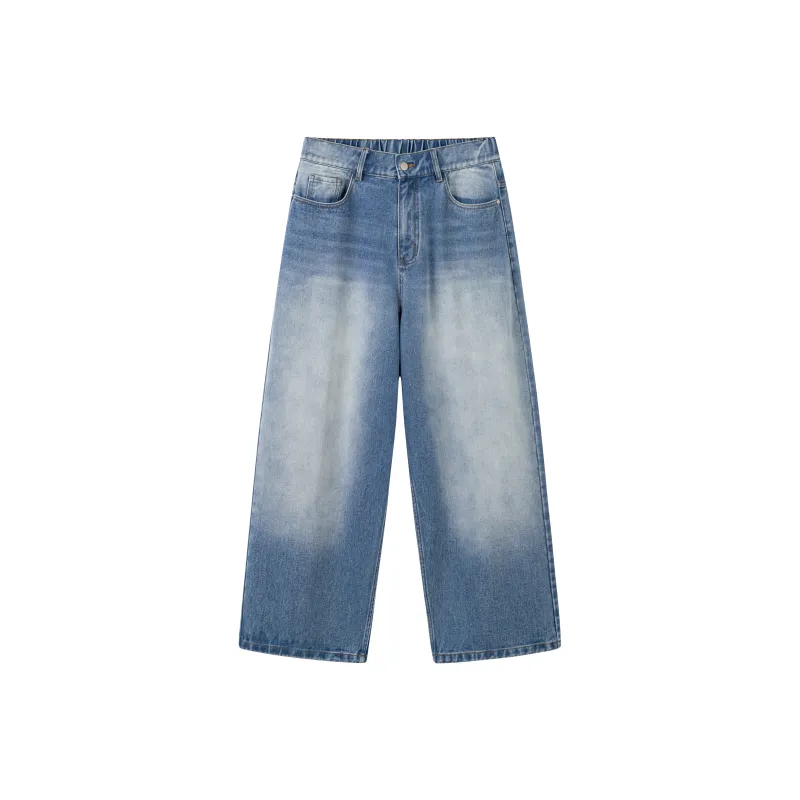 CoosRetro Jeans Men Denim Blue-0