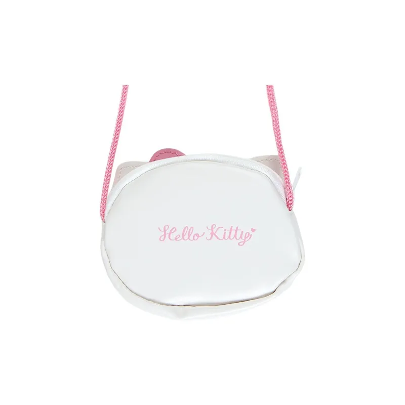 Sanrio Hello Kitty PU Coin Purse Women's White Pink-2