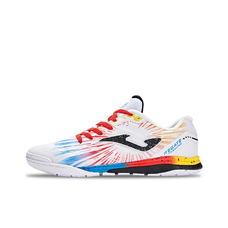 Joma IC/IN Anti Slip Wear Resistant Soccer Shoes Men's White-0