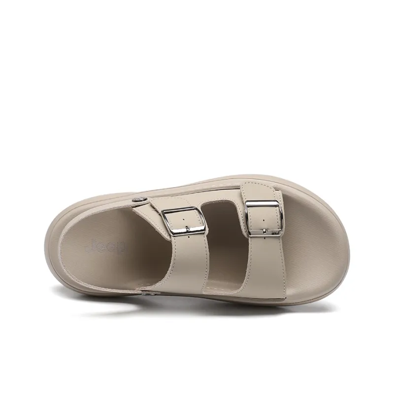 Jeep Beach Sandals Men Black-3