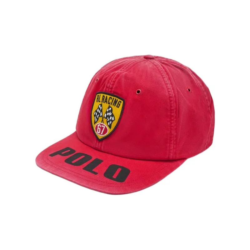 Polo Ralph Lauren   Baseball Caps Unisex Red-1