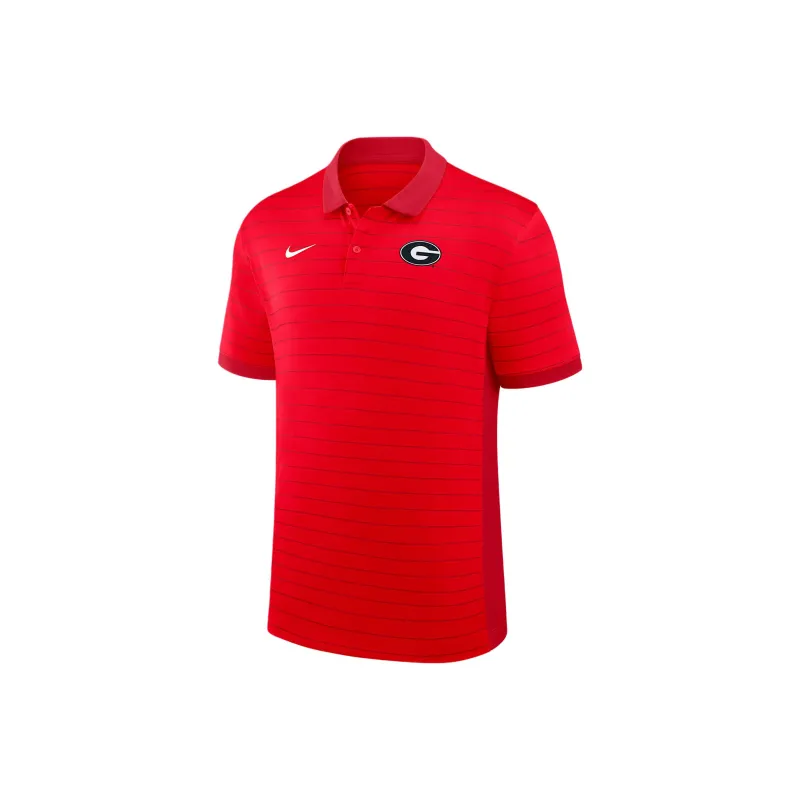 Nike Georgia Sideline Victory Stripe Men's Nike Dri FIT College Polo-0