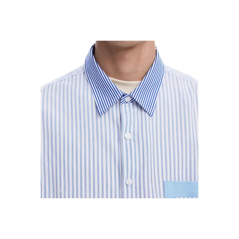 Desigual Shirts Men Aqua Blue-1