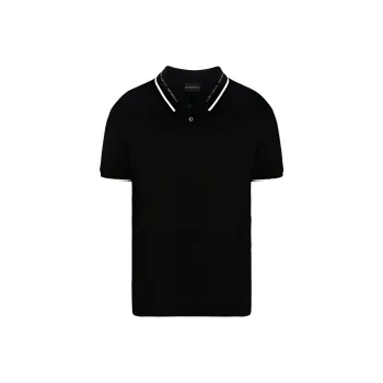 EMPORIO ARMANI Polo Shirt Men's Black