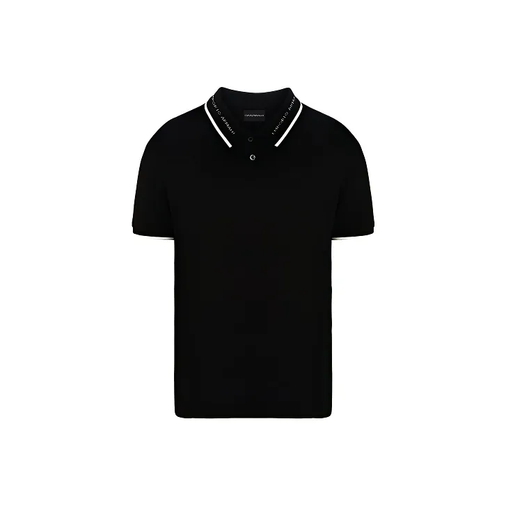 EMPORIO ARMANI Polo Shirt Men's Black-0
