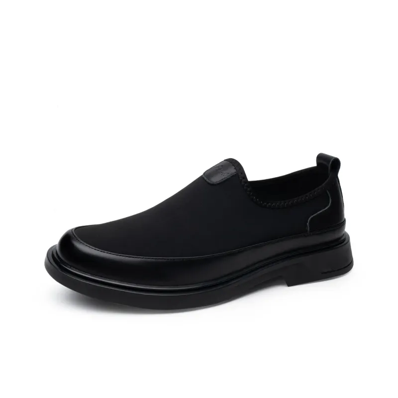 FED Breathable And Lightweight Low Top Casual Shoes Men's Black-1
