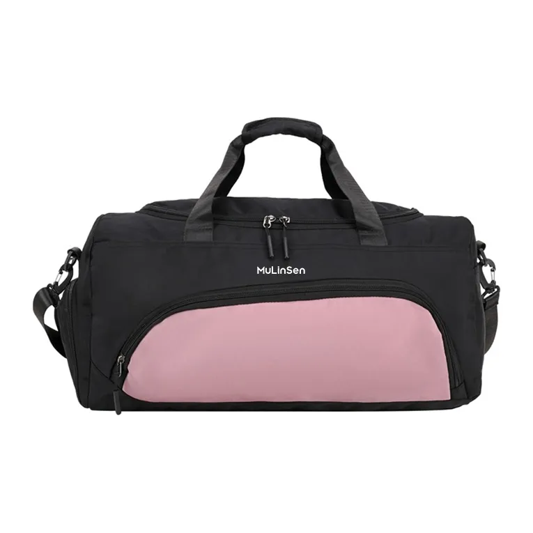 Mulinsen Polyester One Shoulder Handbag, Travel Bag Unisex Multicolor-6