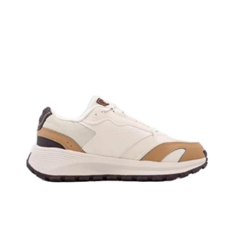 361° Anti Slip And Wear Resistant Coverage Low Top Casual Shoes Men's Beige Brown-1