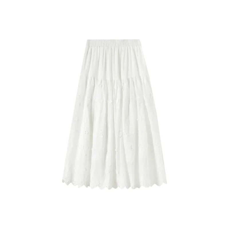 SENTUBILA Casual Long Skirt Women's-1