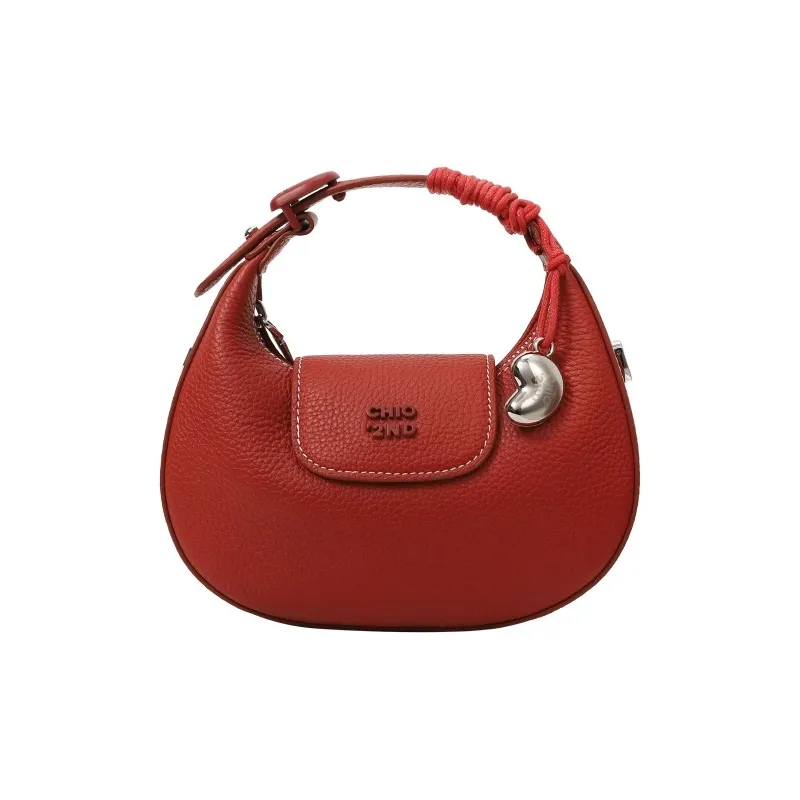 PAYOT Synthetic Leather Violet Chronicles Shoulder Bag, Crossbody Bag, Handbag Women's Red/Ecru/Light Yellow/Black-0