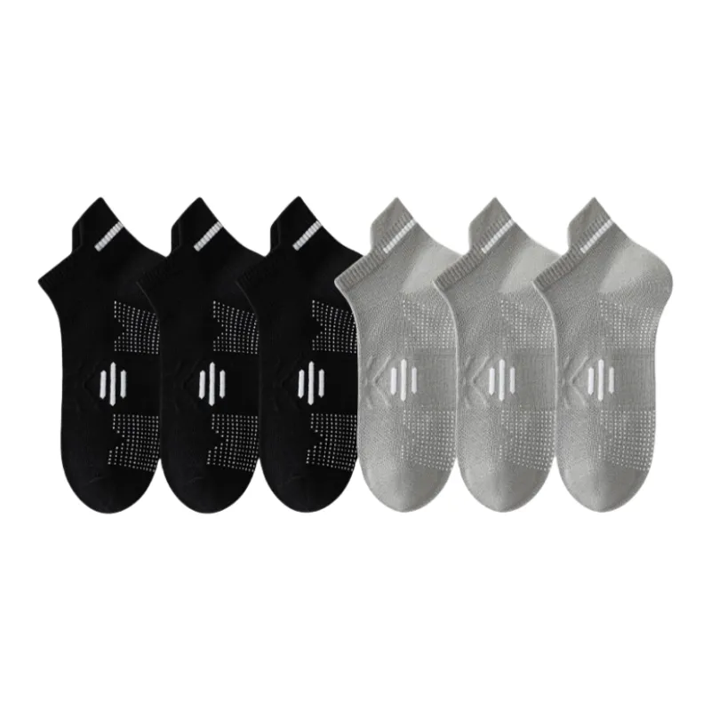 Lan Miao Ankle Socks Men's 6 Pack-4