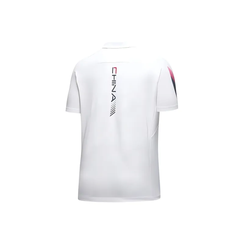 Anta Sports Life Collection Polo Shirt Men's Snowflake White-1