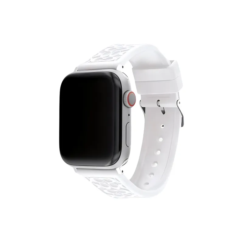 COACH Apple Compatibility Watch Band 42mm Silicone, Rubber Material-0