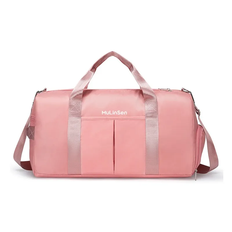 Mulinsen Polyester Portable Crossbody Bag, Travel Bag Unisex Multicolor-4