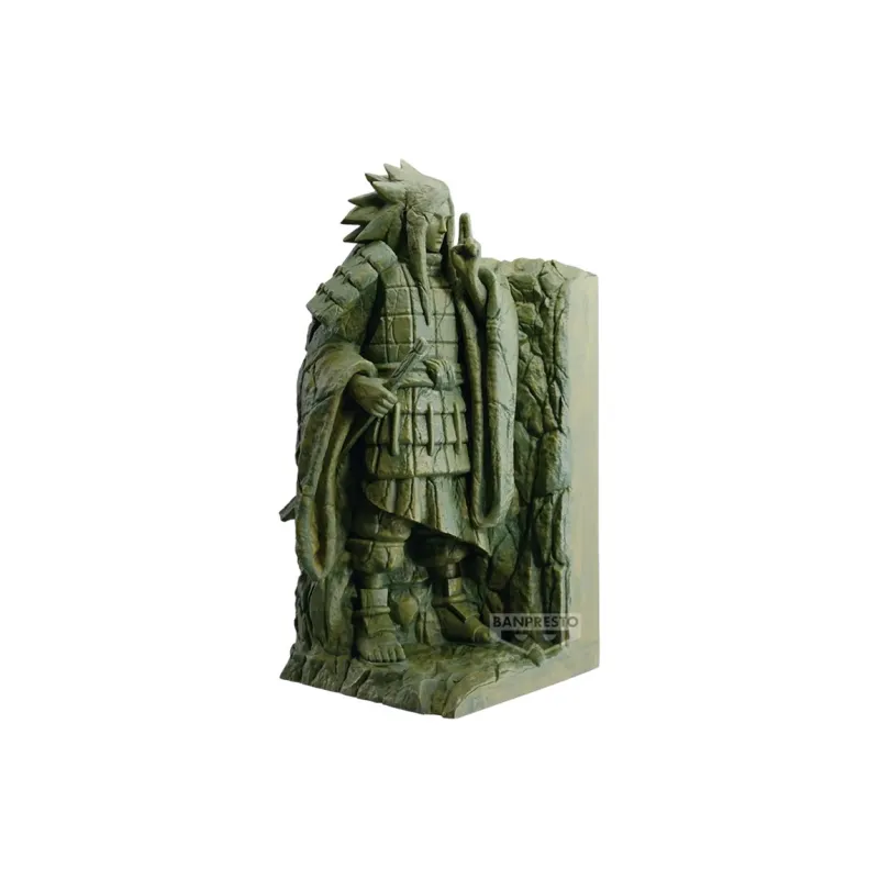 BANPRESTO Bandai Glass Naruto Shippuden FL Collection, Madara Uchiha, Pen Holder, Book Stand Bonus Gifts-0
