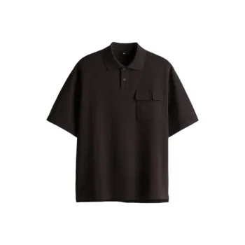 H&M Polo Shirts Men Brown