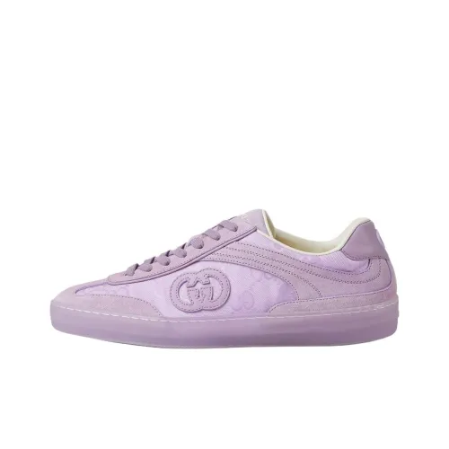 GUCCI G75 Low Top Skateboard Shoes Women's Purple