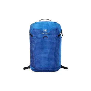 Arcteryx Nylon Outdoor Hiking Bag Backpacks Regular Unisex Blue