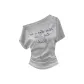Gray Short-Sleeved T-Shirts