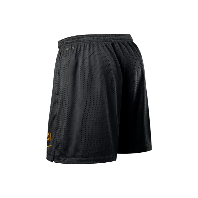 Nike Pittsburgh Steelers Sideline Reversible Men's Nike Dri FIT Nfl Shorts-1