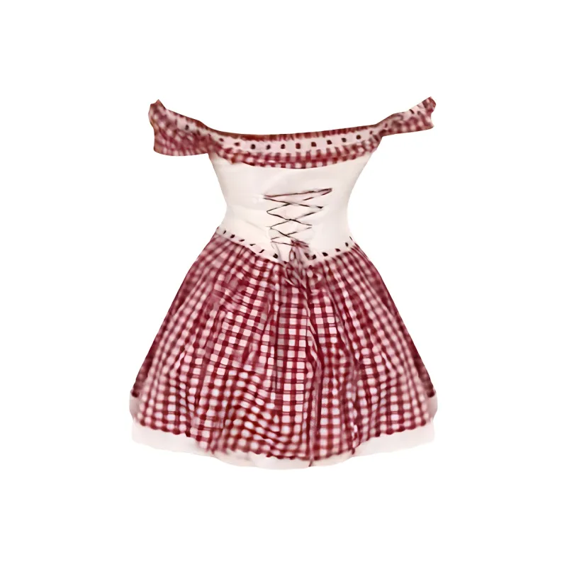 AINUOERMY Short Sleeved Dress Women's-1