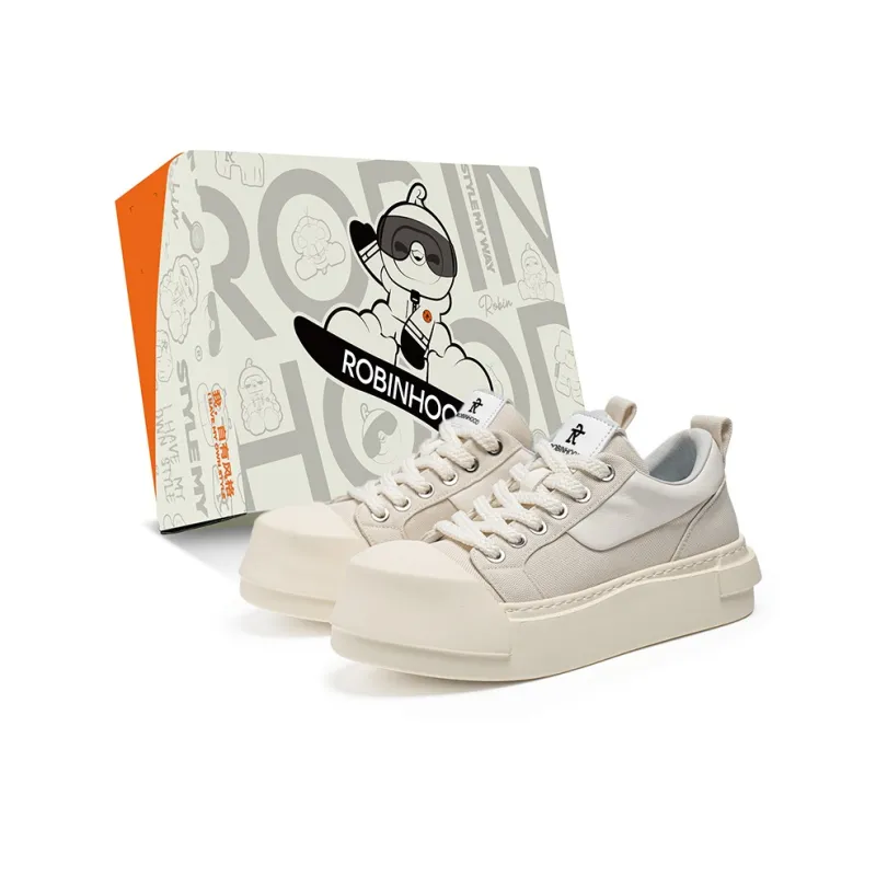 ROBINHOOD Slip Resistant, Abrasion Resistant, Lightweight, Breathable Low Top Skateboard Shoes Men's Box Included-6