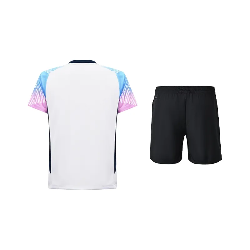 LiNing Casual Sportswear Unisex White Black-1